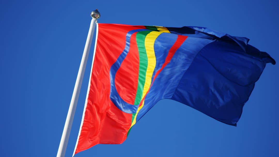 samisk flagga 