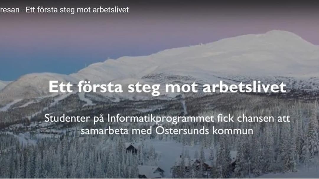 Försättsbild Informatik video