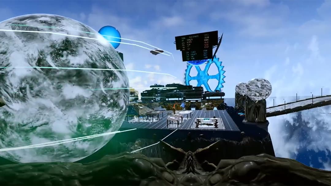 Skärmdump från Freeland VR
