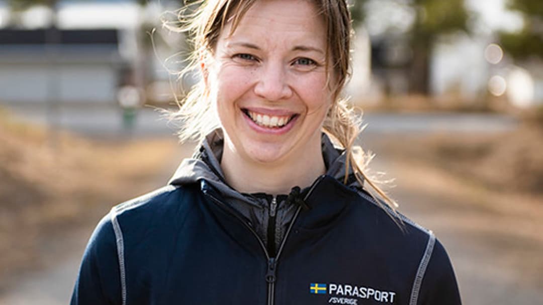 Porträtt på en kvinna.