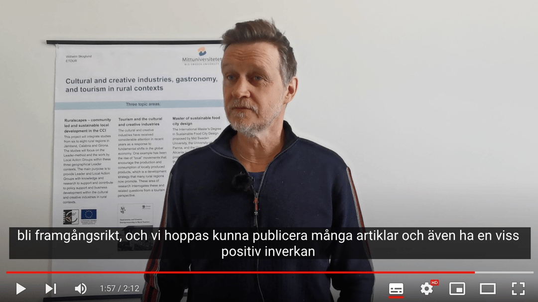 Wilhelm Skoglund berättar om projektet