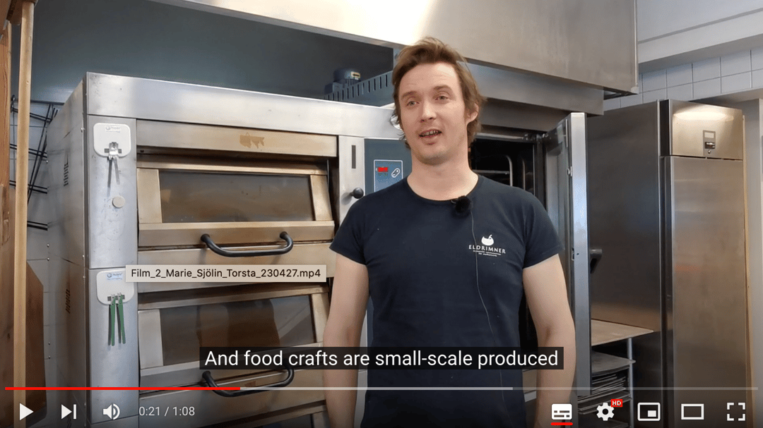 Aksel Ydrén på Eldrimner
