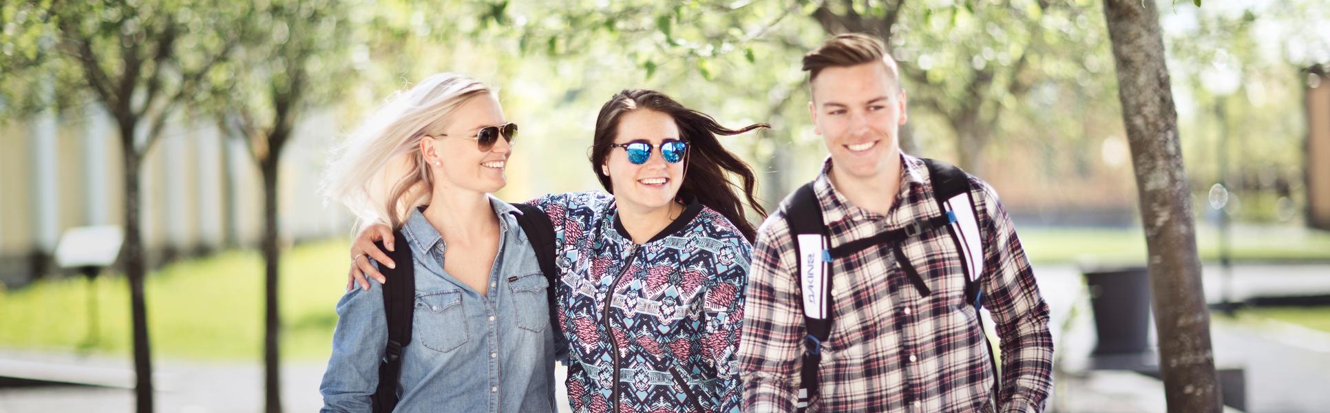 Studenter på Campus Östersund