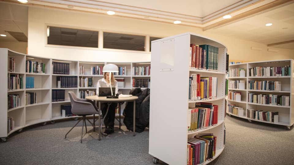 Bokhylla biblioteket i Östersund