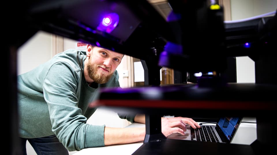 3D-print i studentlabbet