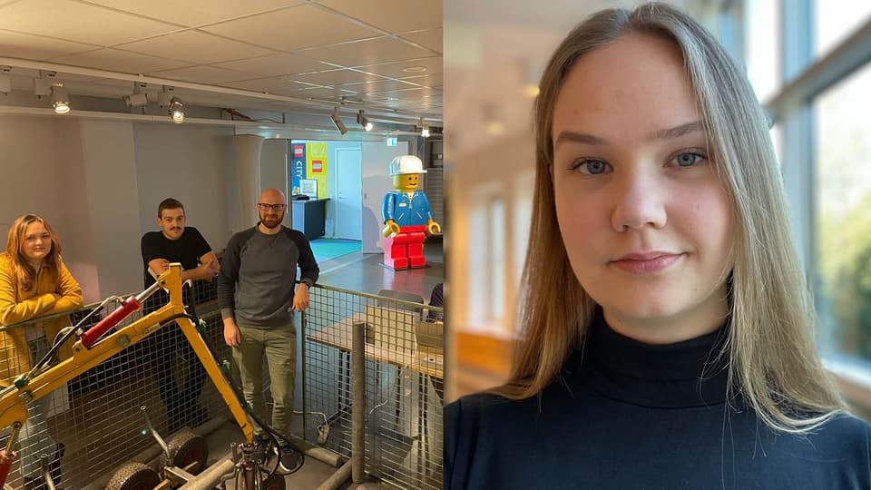 Team members in the SIMS course