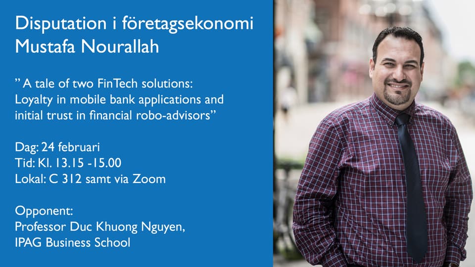 Disputation med Mustafa Nourallah