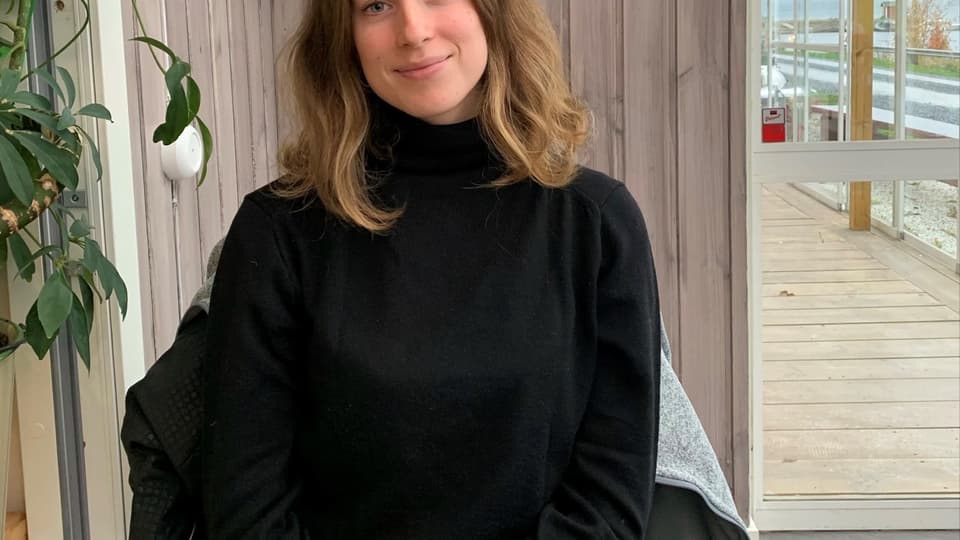 På bilden syns Eugenia Gerli, student på programmet Food City Design