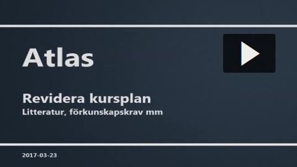 Bild på filmklipp för Atlas