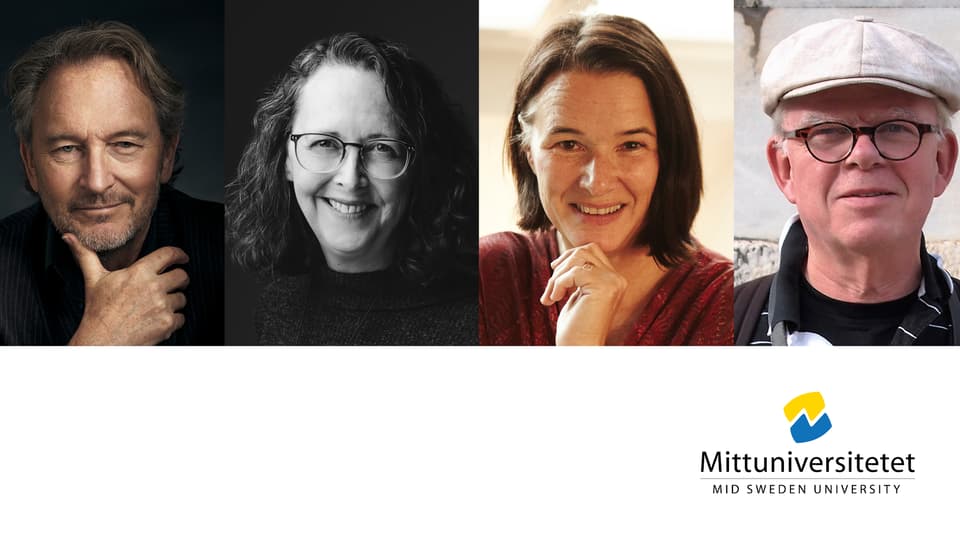 Musikern Tomas Ledin, professorerna Ellen MacEachen och Cheryl Akner-Koler samt före detta forsknings- och utvecklingschefen Lars-Åke Lindström 