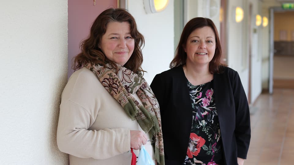 Linda Asplund och Linda Gyllenqvist.