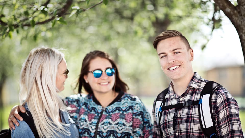 Studenter på Campus Östersund
