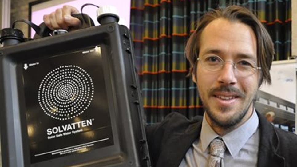 Solvatten Årets sociala företagare 2015 Entreprenörskapsdagarna