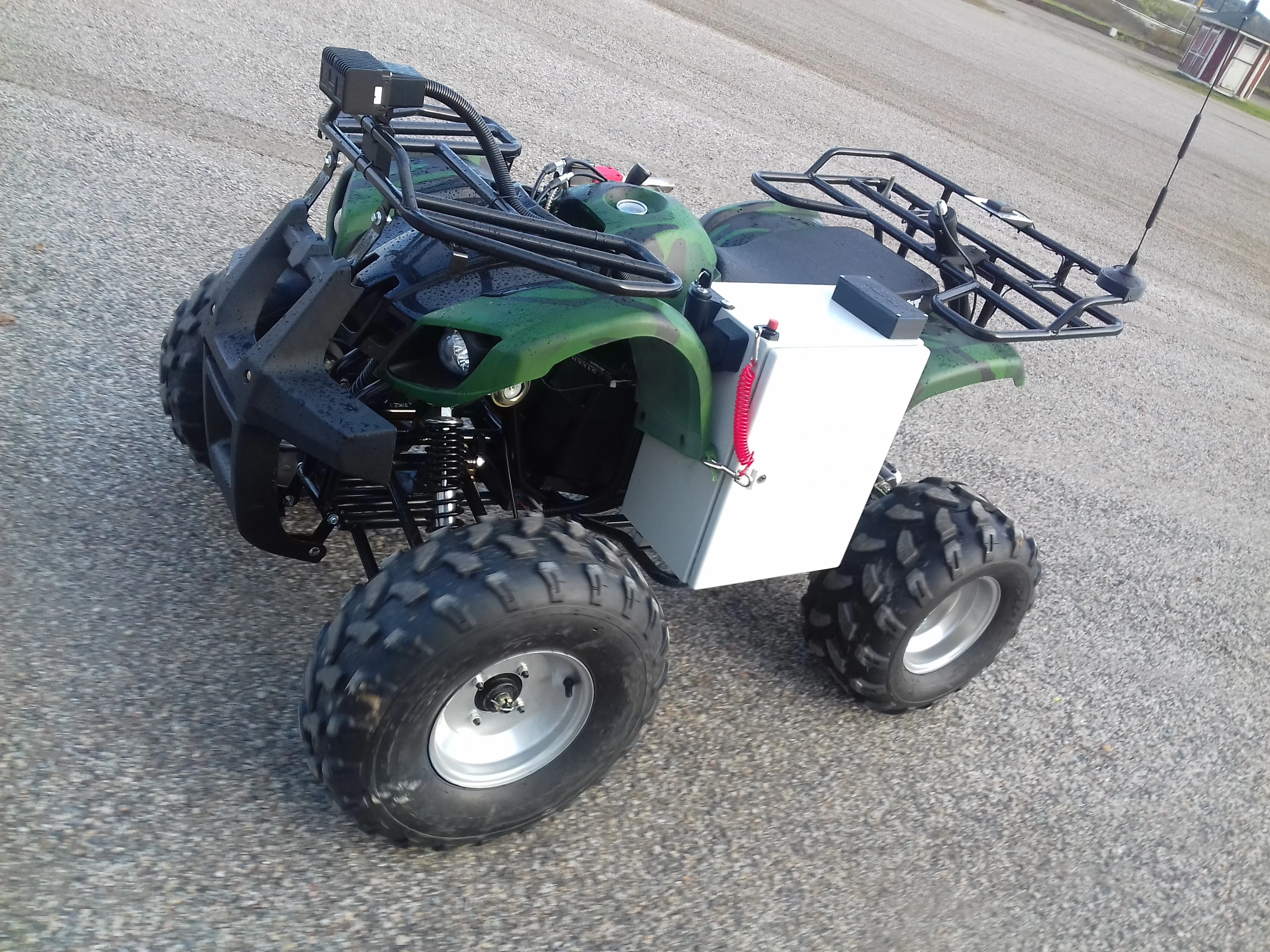 Self driving ATV.