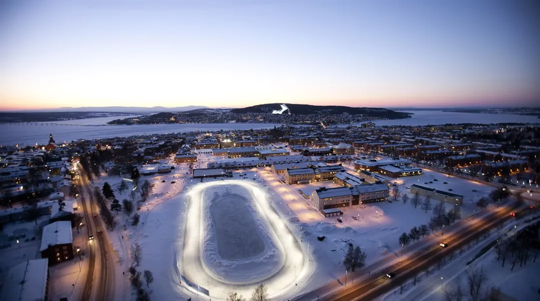 Ovalen kva med Frösön