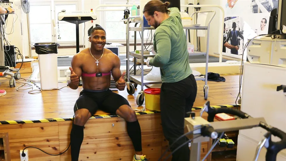 Dan-Axel gör maxtest på NVC