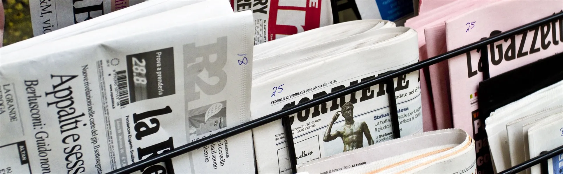 Utländska tidningar