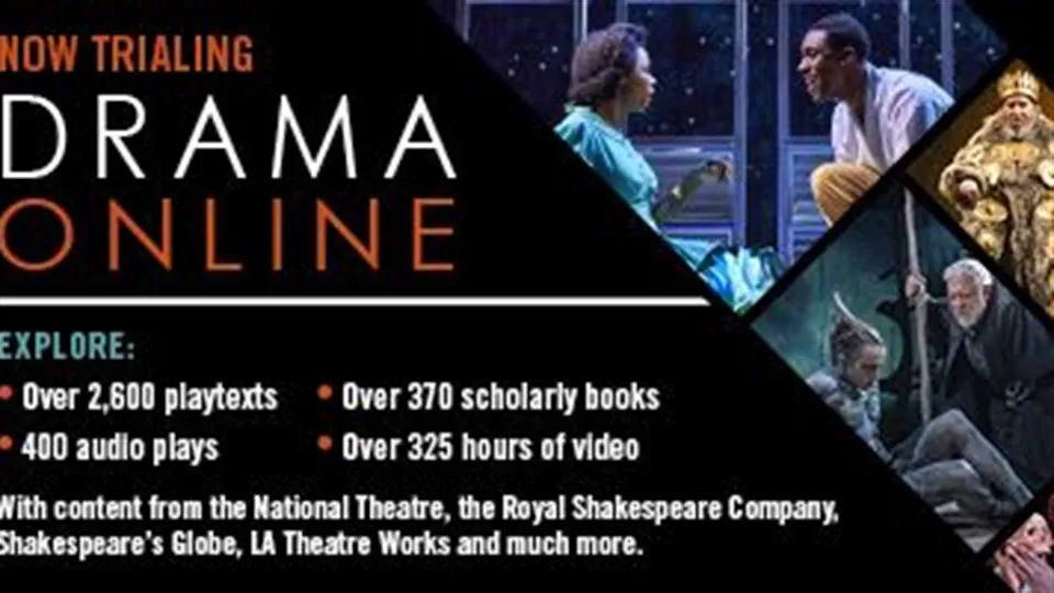 Drama online databas