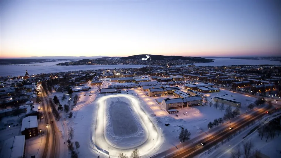 Ovalen kva med Frösön