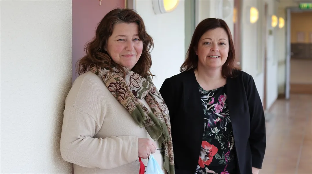 Linda Asplund och Linda Gyllenqvist.