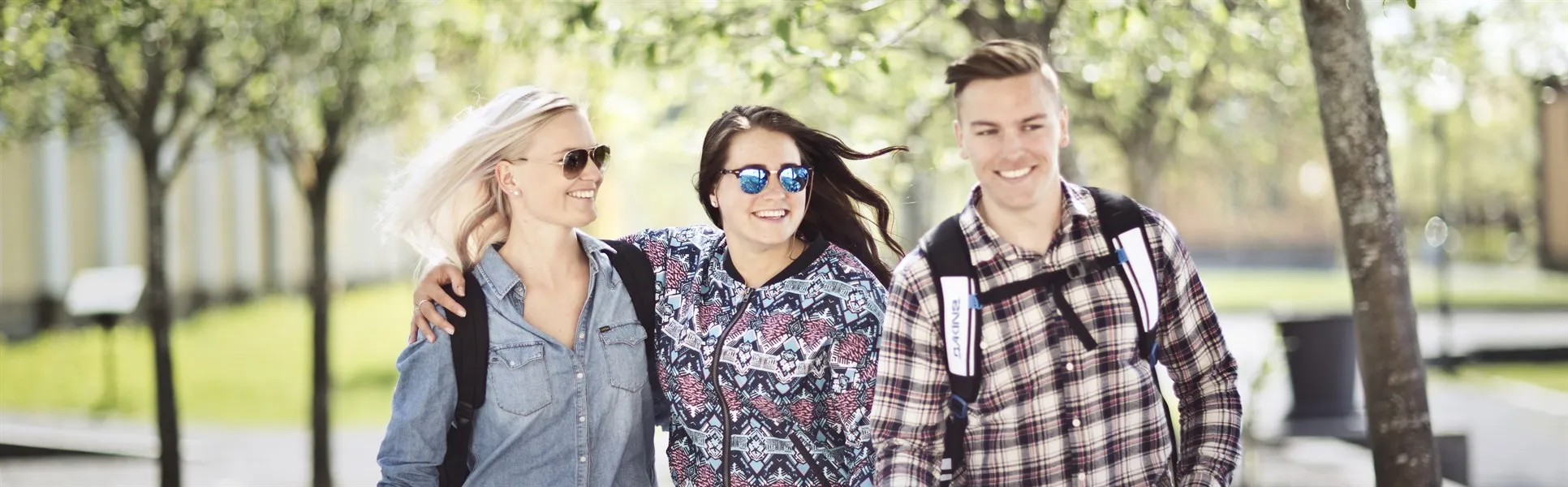 Studenter på Campus Östersund