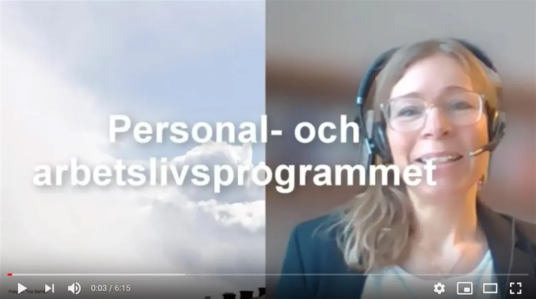 Personal- och arbetslivsprogrammet