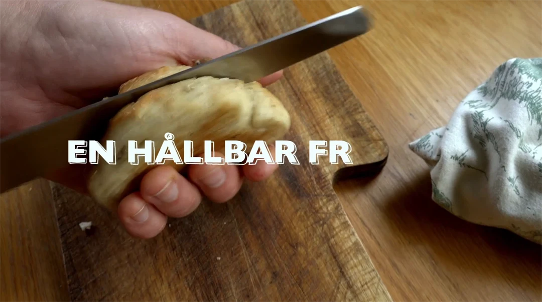 Henrik Haller berättar om hållbar frukost.