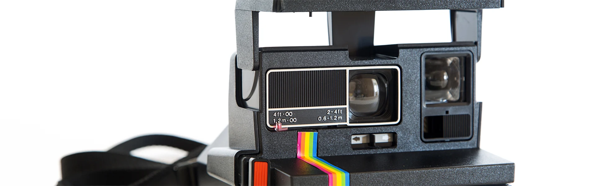 En gammal polaroidkamera