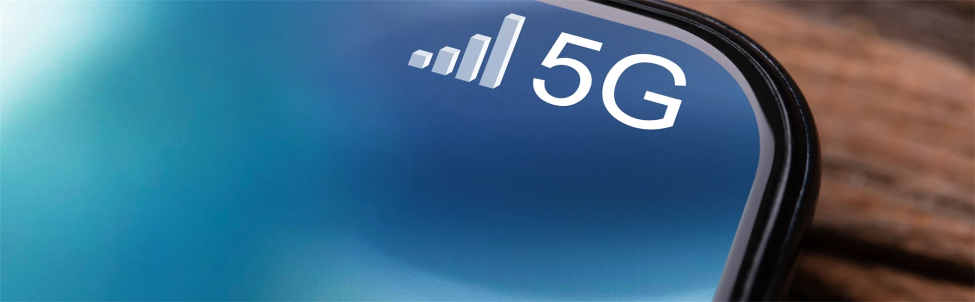 Mobiltelefon Ansluten Till 5G-nätverk