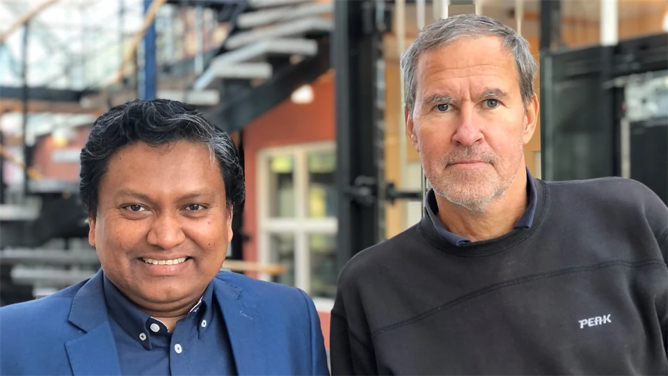 Tarek Rana och Peter Öhman