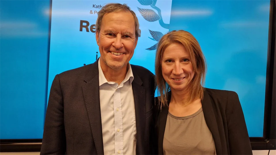 Peter Öhman och Katharina Rahnert