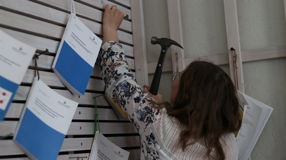 Malin Nejström spikar sin avhandling