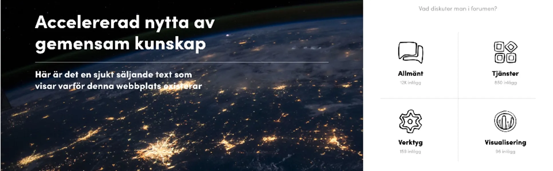 Skärmdump prototyp för arkivsfären