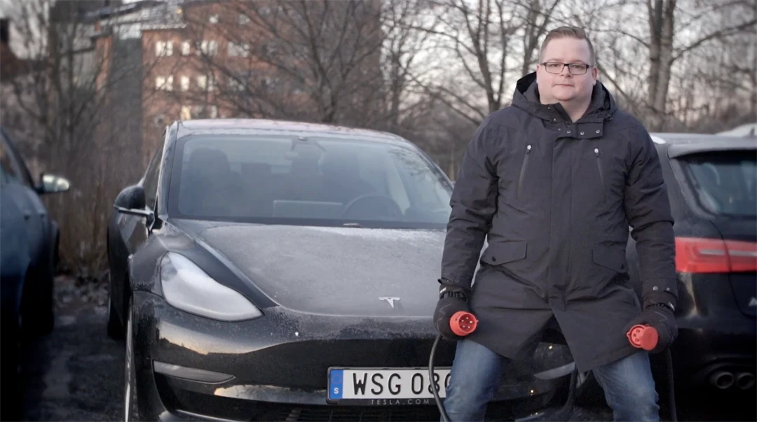 Nicklas Blomquist berättar om grön energi