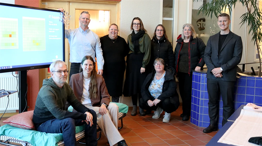 Group picture with participants in the Pressure research project