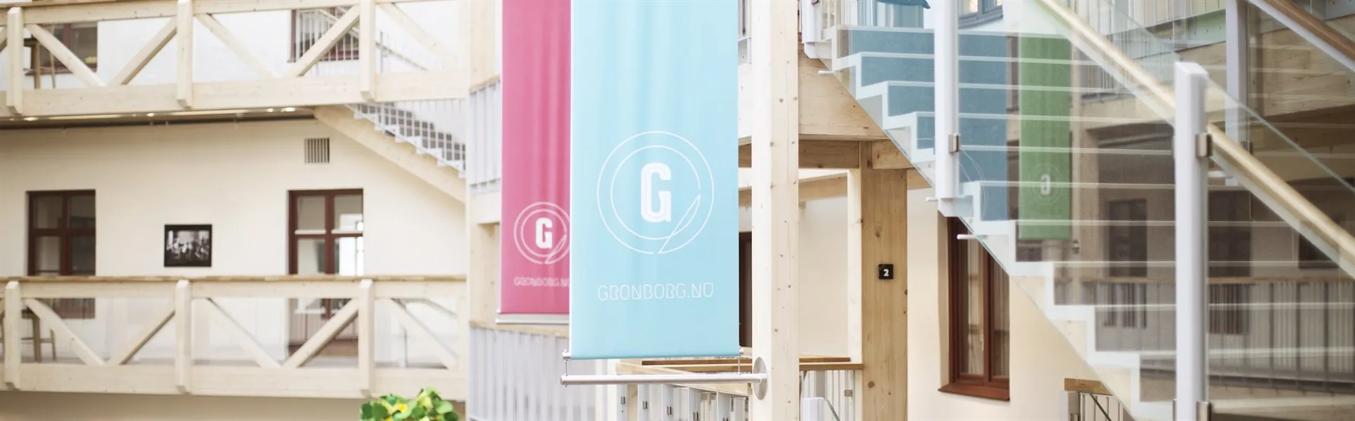 Grönborg/A-huset, interiör