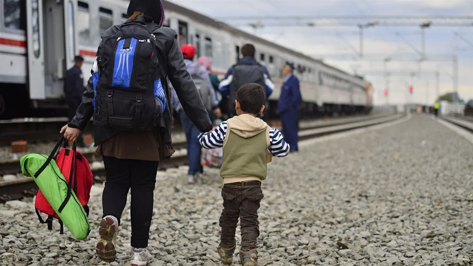 flykting, på flykt, migration, integration