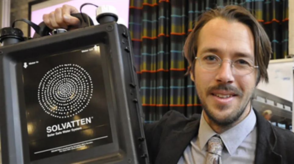 Solvatten Årets sociala företagare 2015 Entreprenörskapsdagarna