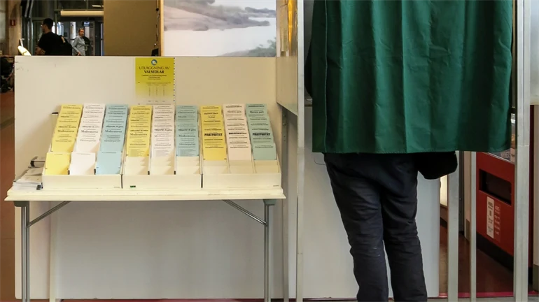 Val valsedlar valsituation