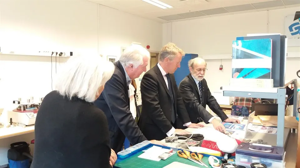 Brittiske ambassadören och landshövdingen på besök